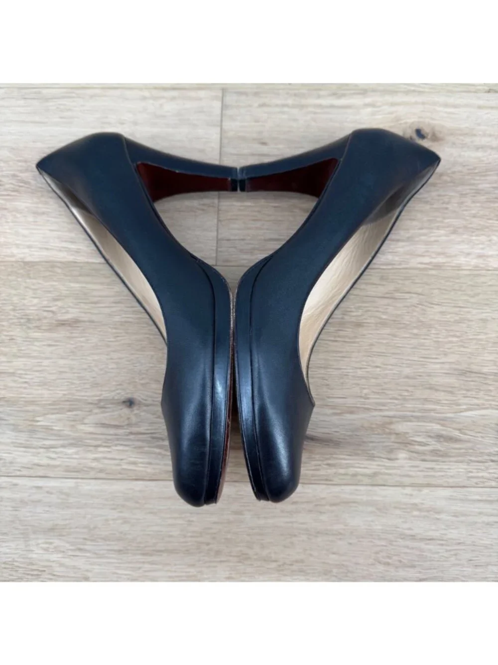 Cole Haan Womens Air Margot Dress Pump II Heels Size 11B Black Leather Classic